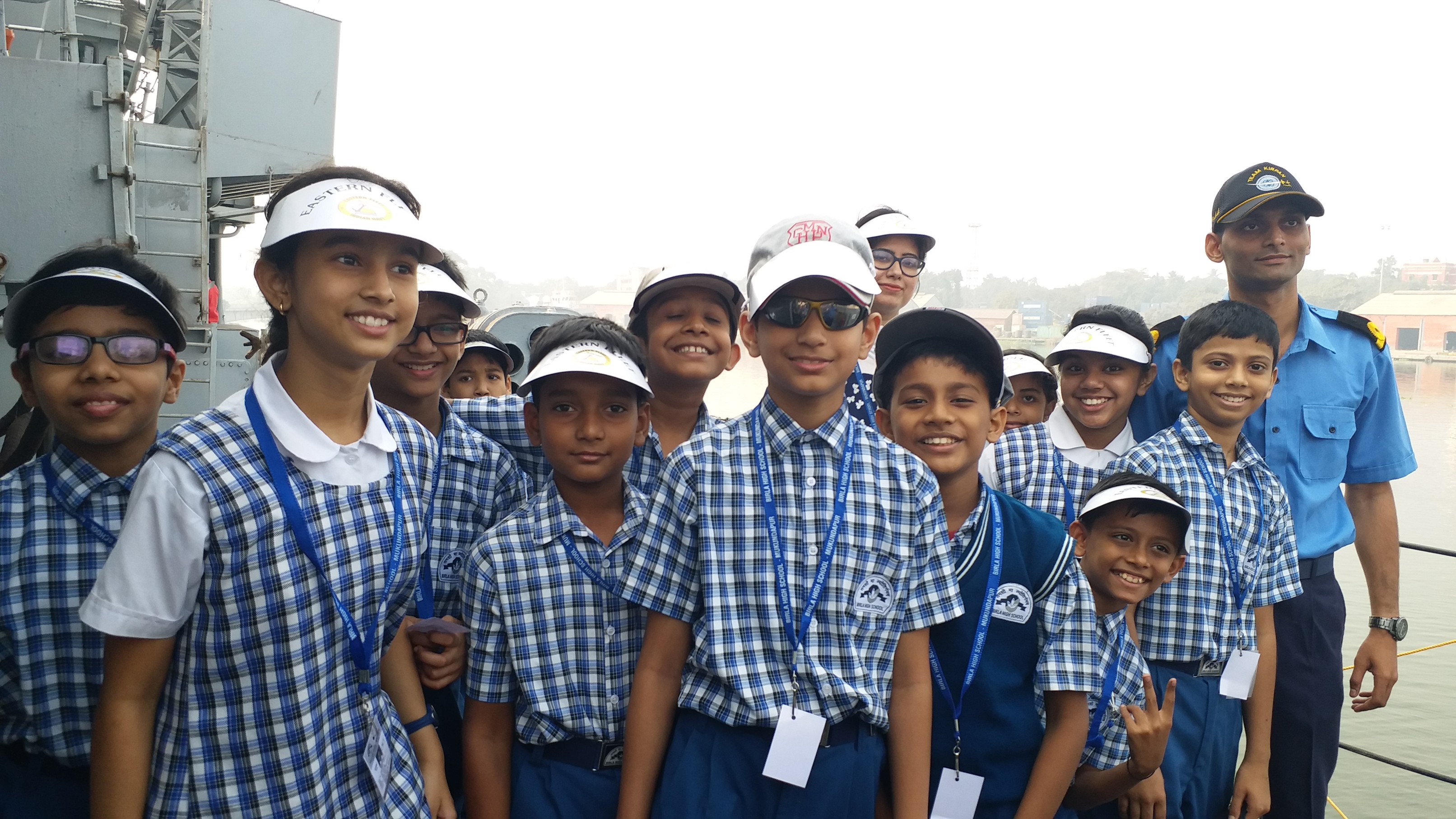 VISIT TO KHIDIRPUR DOCKYARD