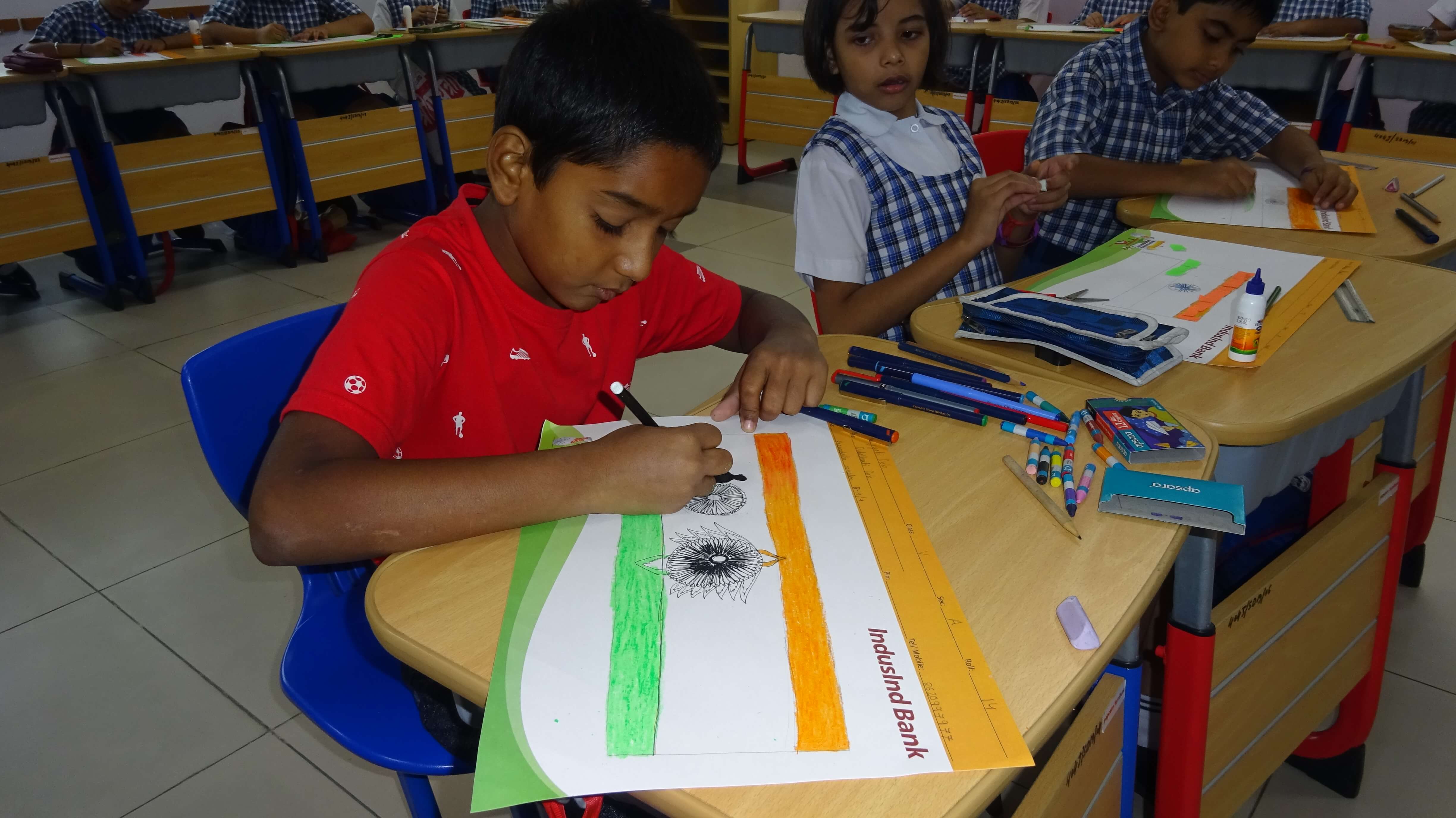 Flag Making Contest | BHS Mukundapur