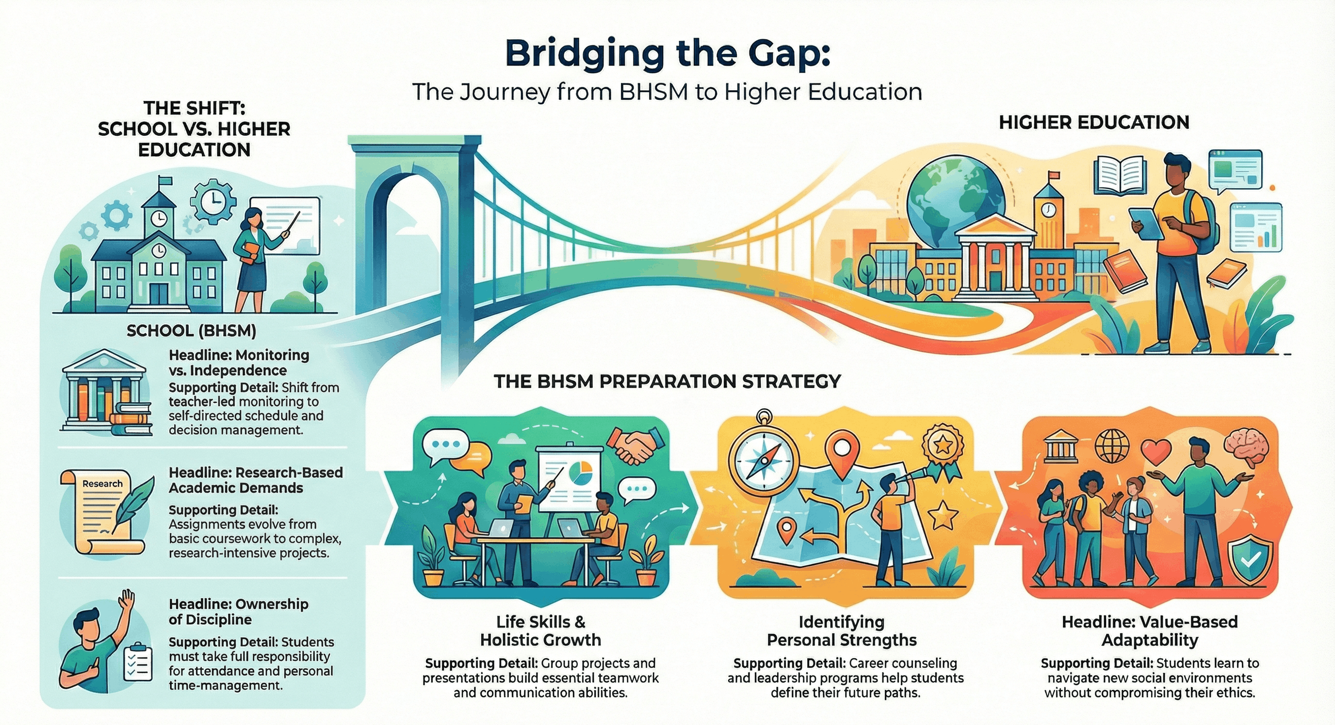 Transition from School to College