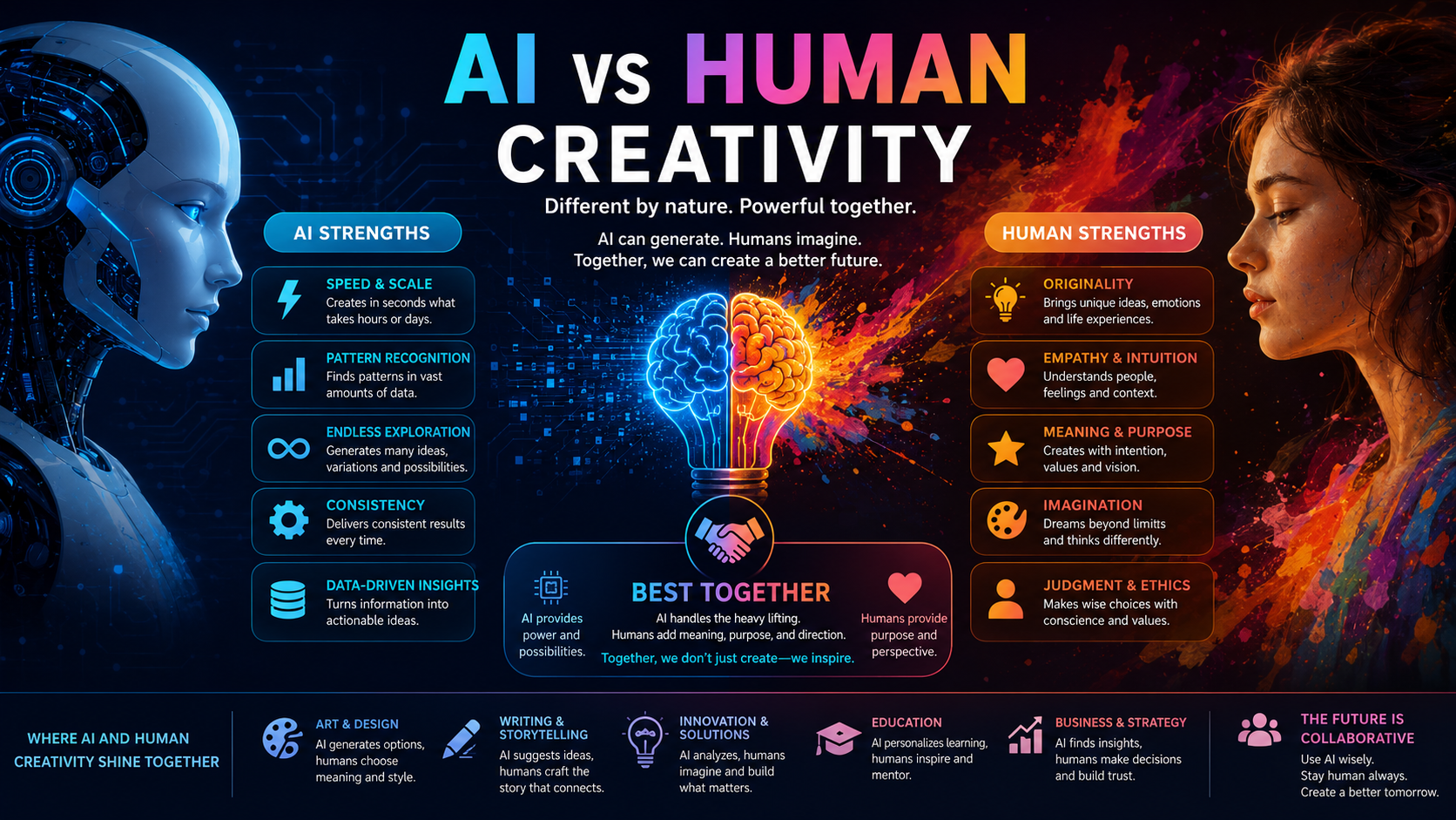 The New Creative Frontier: Humans vs AI